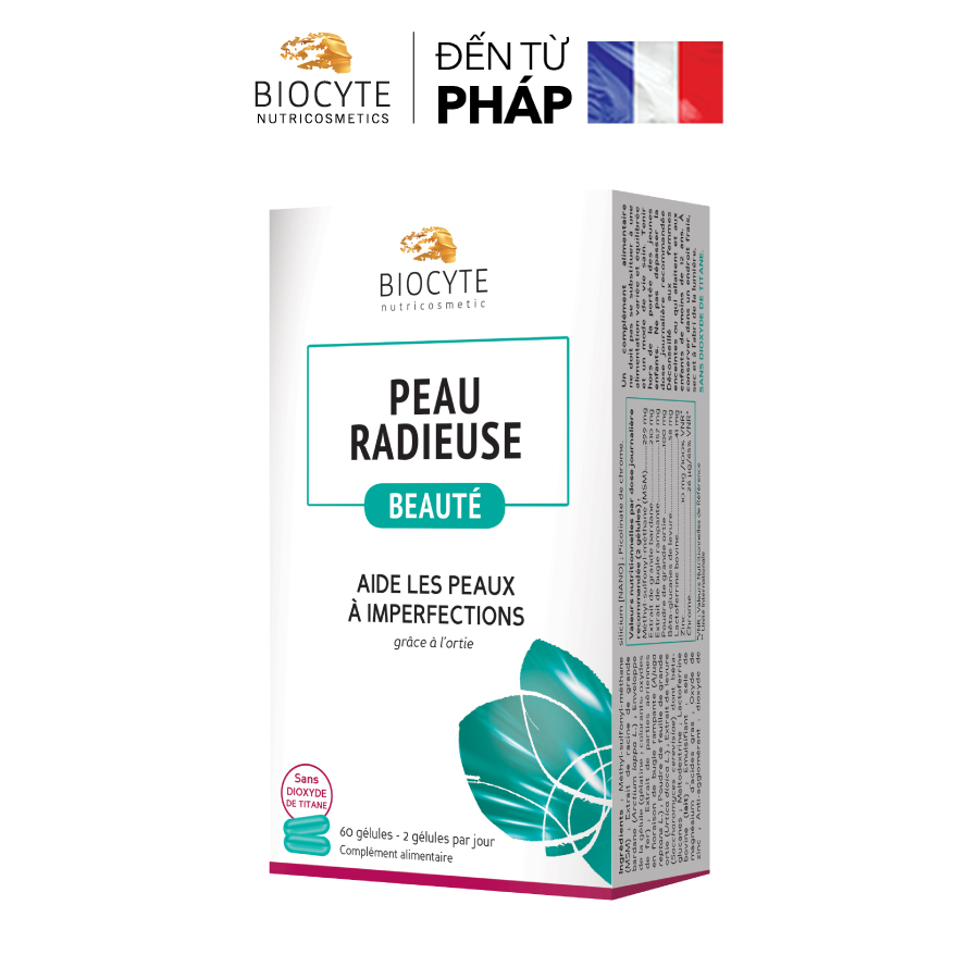 B07 – Peau Radieuse Beauté – Viên uống giúp giảm mụn