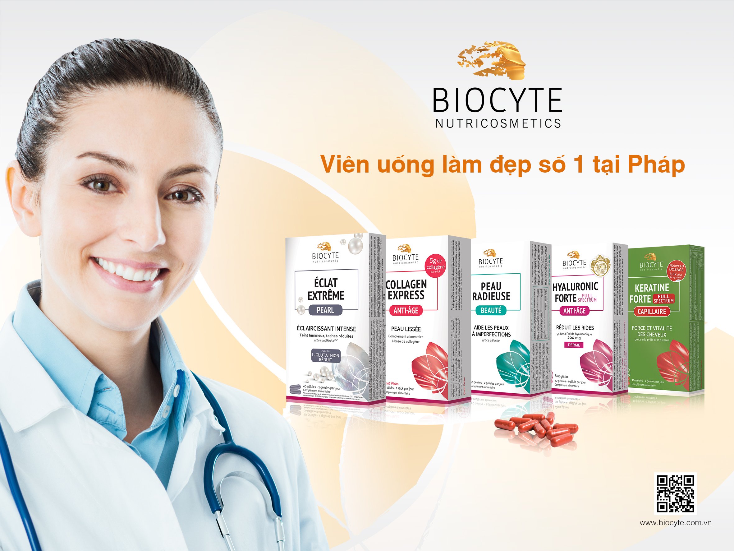 TRONG KHỎE NGOÀI XINH: GIẢI PHÁP KẾT HỢP CỦA JEAN D’ARCEL VÀ BIOCYTE ĐƯỢC ĐÁNH GIÁ CAO TẠI HỘI NGHỊ DA LIỄU MIỀN NAM 2020