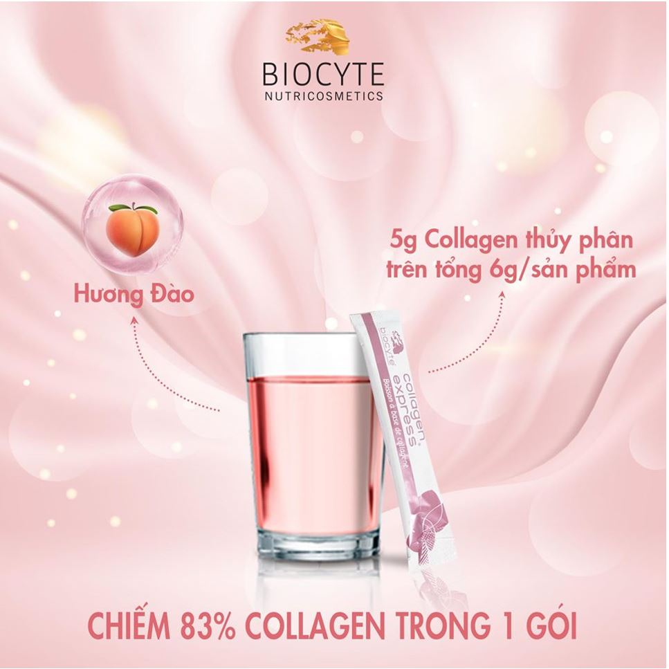 Hàm lượng Collagen trong 1 gói Collagen Express