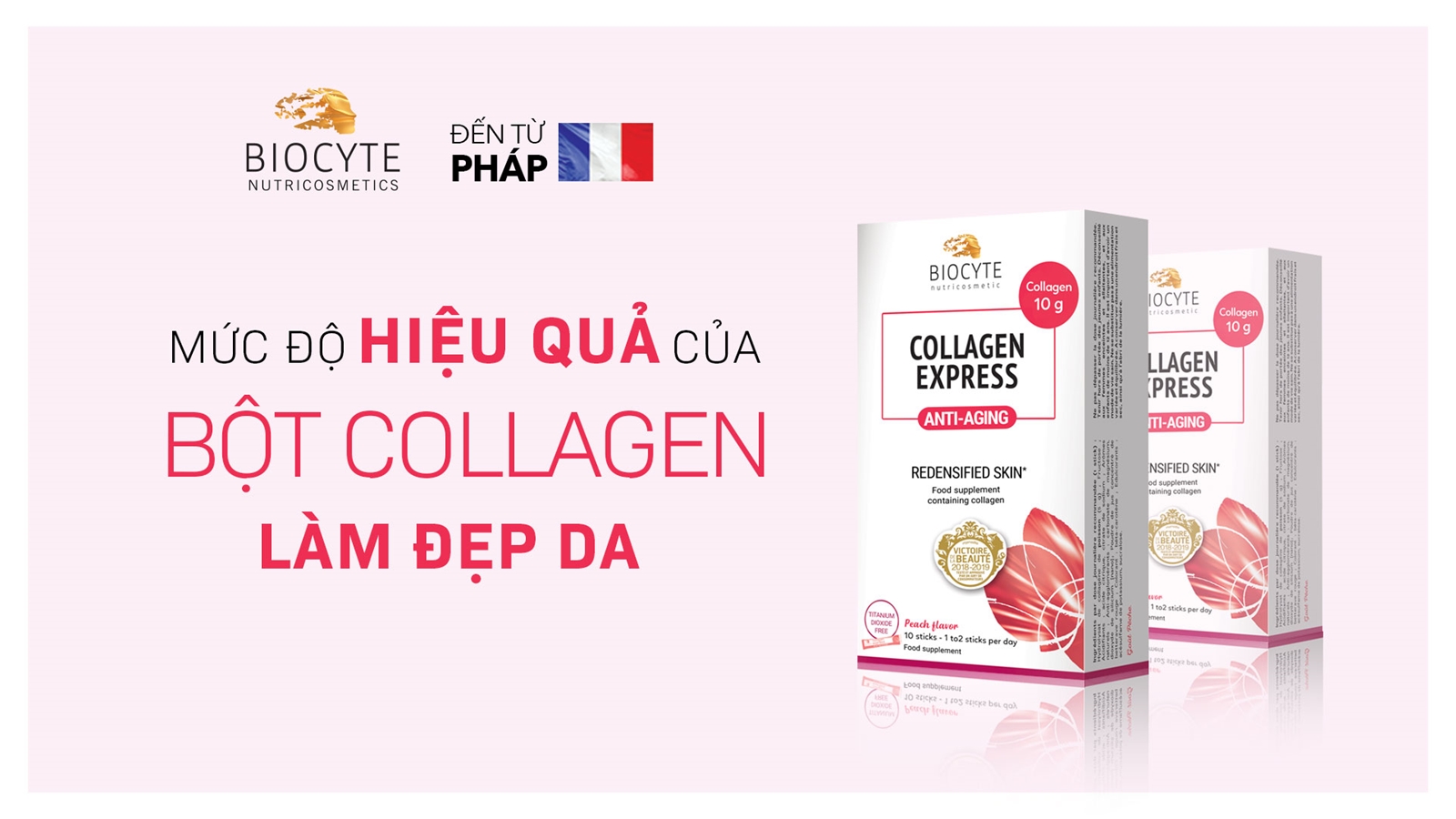 Bột làm đẹp da Collagen Express của Biocyte