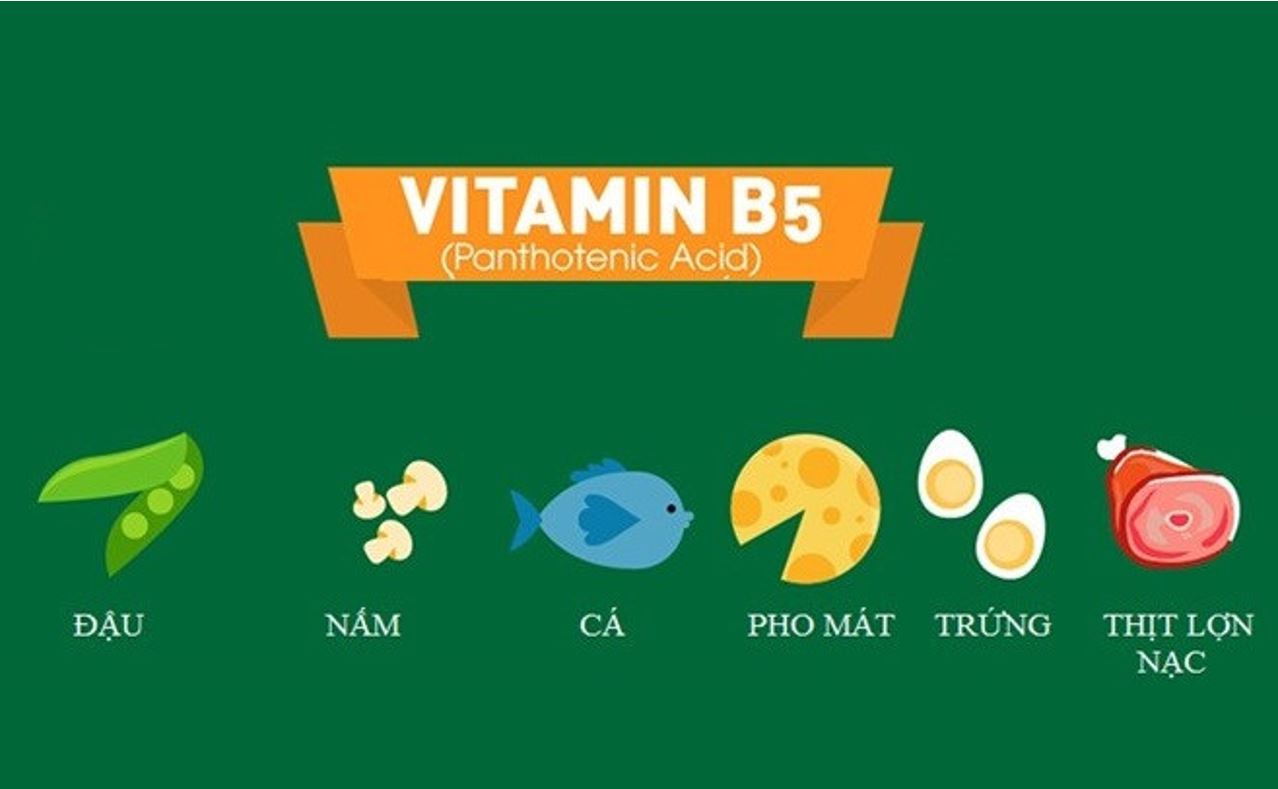 vitamin b5 lam trang da