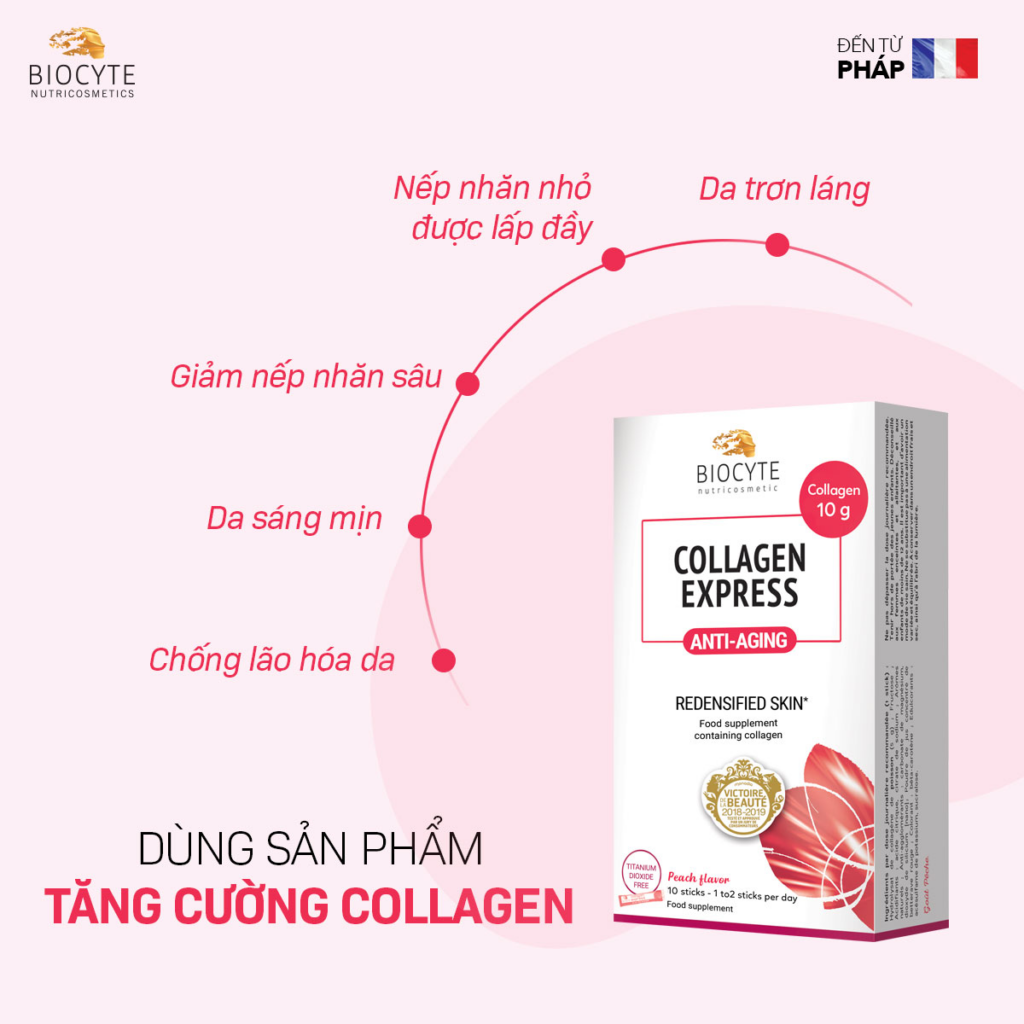 công thức bổ sung collagen thủy phân từ cá