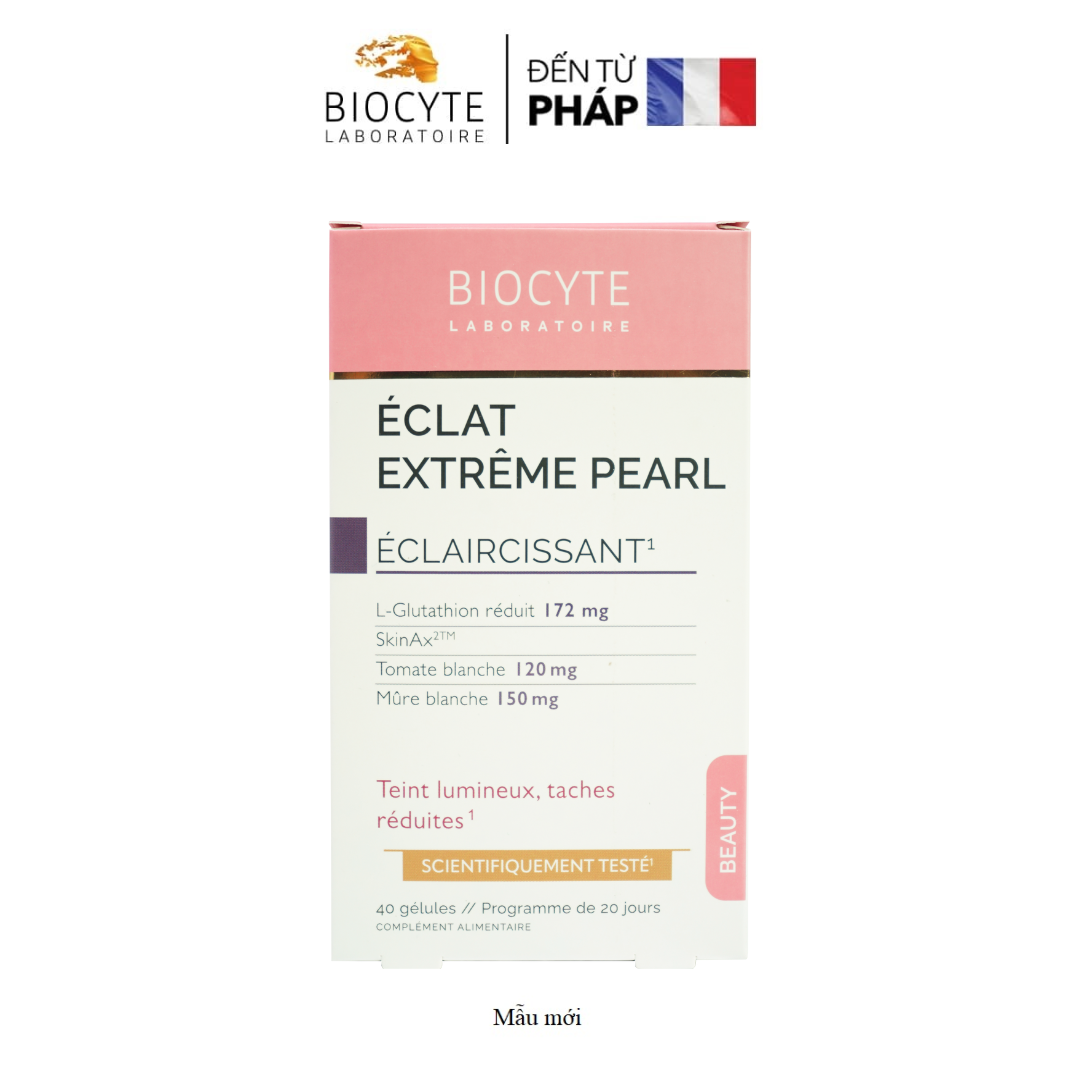 B01 – Éclat Extrême Pearl – Viên uống giúp giảm nám, trắng da, chống nắng