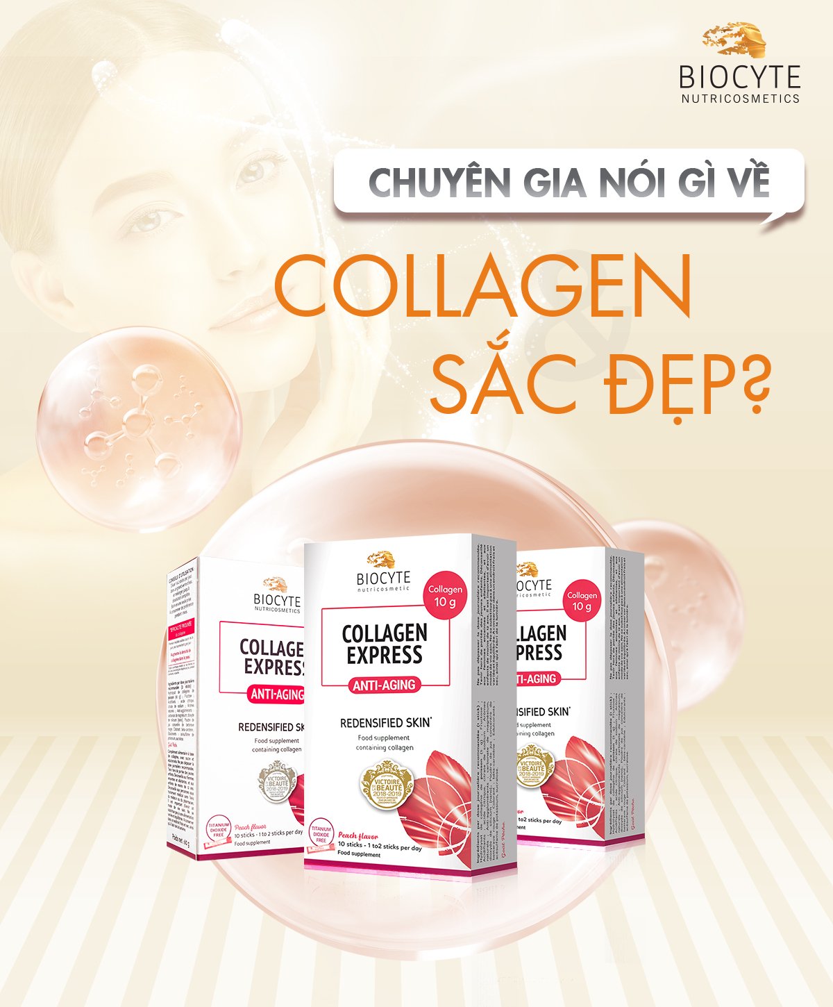 CHUYÊN GIA NÓI GÌ VỀ VIÊN UỐNG COLLAGEN VỚI SẮC ĐẸP?