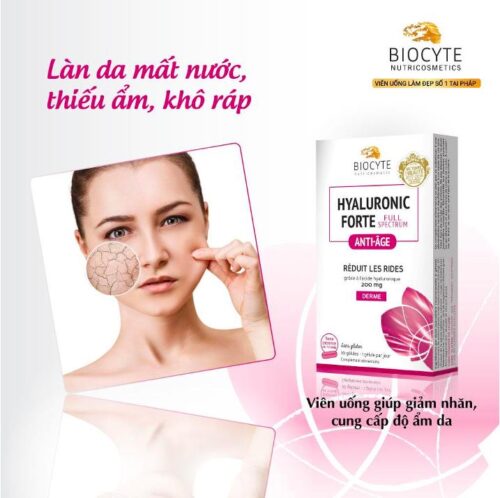 VIÊN UỐNG CẤP ẨM BIOCYTE CÓ TÁC DỤNG GÌ