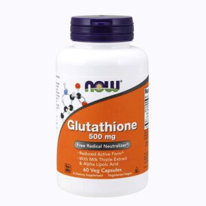 Viên uống trị nám tàn nhang Now Glutathione 500mg