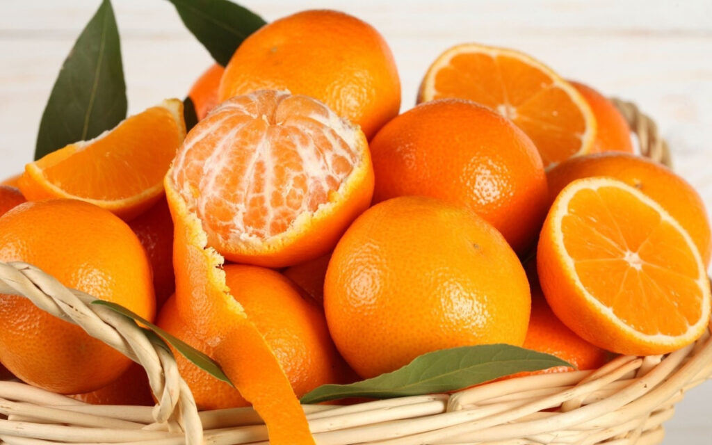 Thực phẩm chống lão hóa quả cam