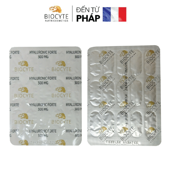 B17, B17C - Hyaluronic Forte 300mg - Viên uống bổ sung Hyaluronic Acid - Ảnh 4