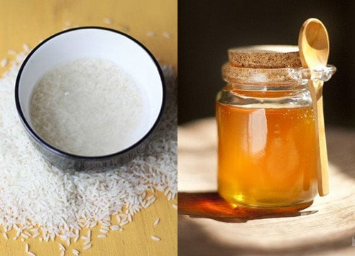 Cách làm đẹp da mặt bằng mật ong kết hợp nước vo gạo