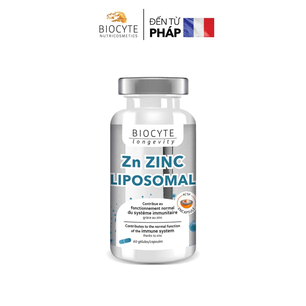 B18 – Zn Zinc Liposomal – Viên uống bổ sung Kẽm Liposomal