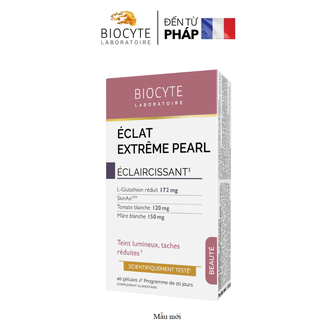 B01 – Éclat Extrême Pearl – Viên uống giúp giảm nám, trắng da, chống nắng