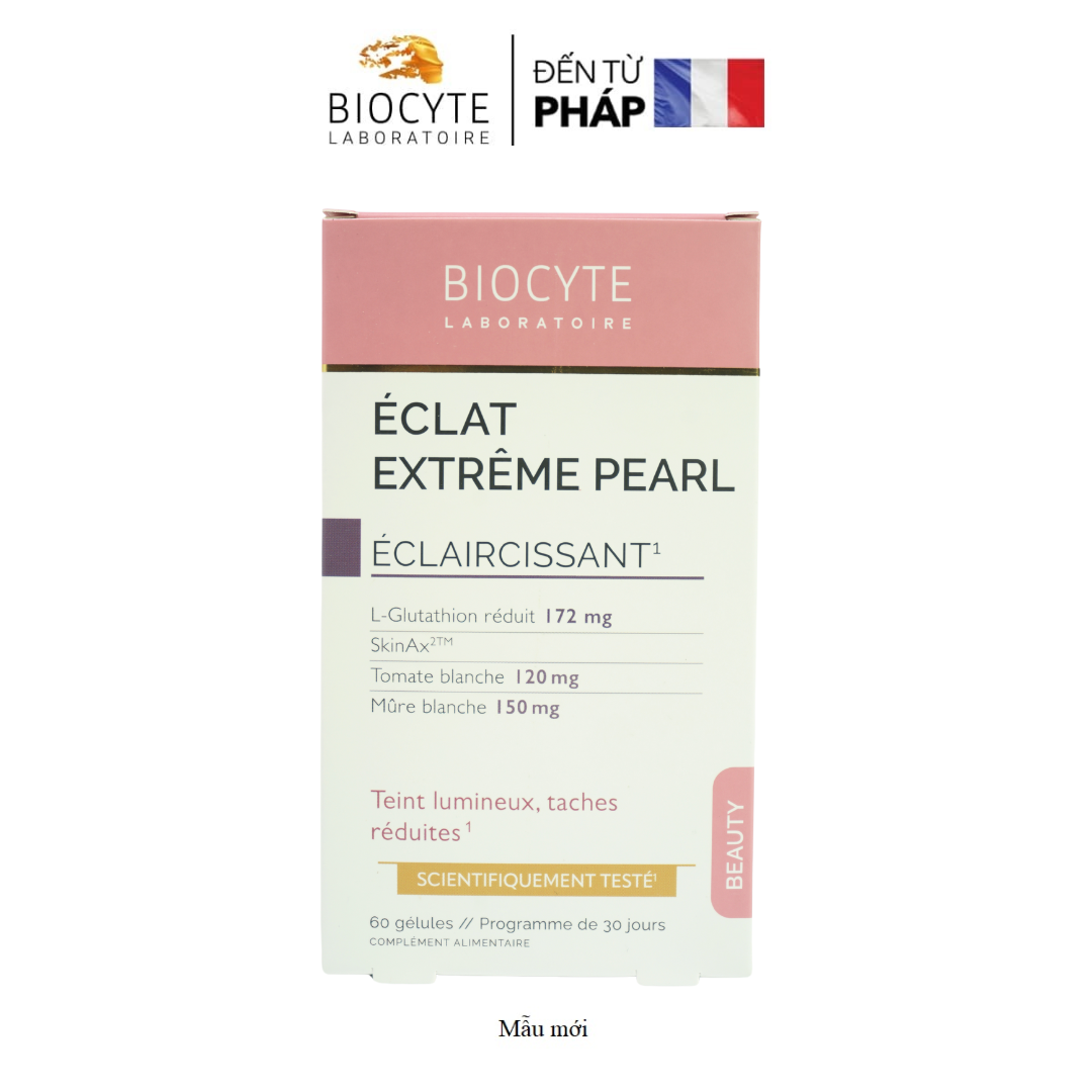 B01C – Éclat Extrême Pearl – Viên uống giúp giảm nám, trắng da, chống nắng