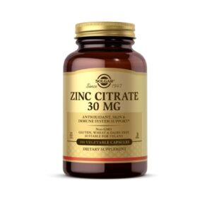 Viên uống kẽm Solgar Zinc Citrate