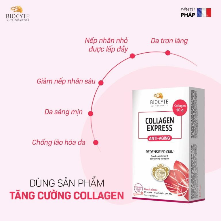 Sử dụng thực phẩm bổ sung collagen