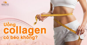 Uống collagen có bị béo và tăng cân không?