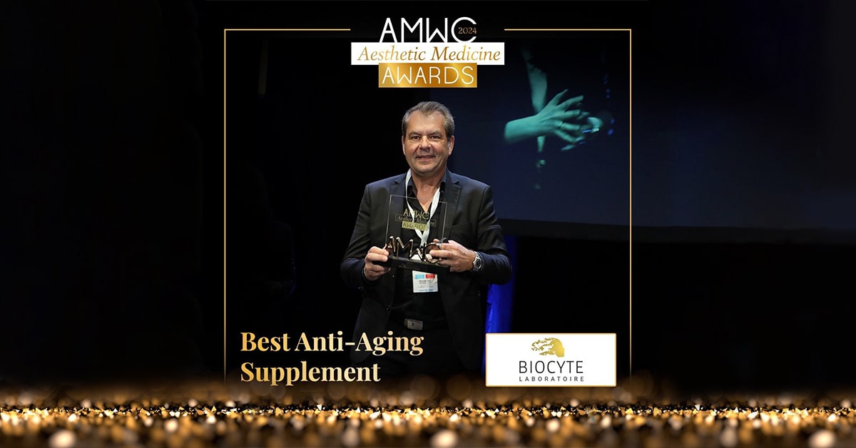 Activ' Anti-Rides đạt giải thưởng Best Anti-Aging Supplement tại AMWC 2024