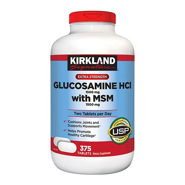 Viên uống hỗ trợ xương khớp Kirkland Glucosamine HCl with MSM