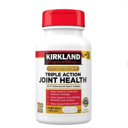 Viên uống hỗ trợ xương khớp Kirkland Triple Action Joint Health