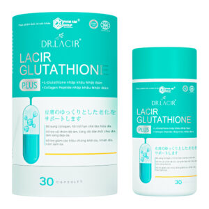 Viên uống Glutathione 600 Dr.Lacir có nhiều nguyên liệu quý 