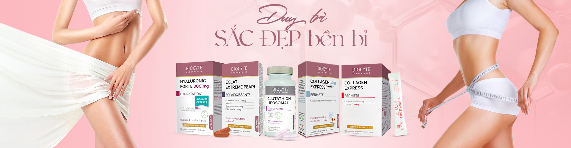 dòng sản phẩm dáng đẹp da xinh Biocyte