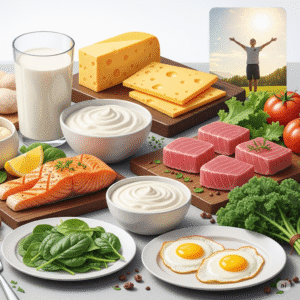 Nguồn Canxi và Vitamin D (Chắc Xương)