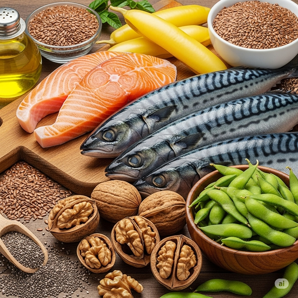 Thực Phẩm Giàu Omega-3 (Khỏe Khớp, Chống Viêm)