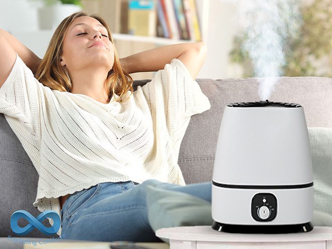 Sử Dụng Máy Tạo Độ Ẩm để cấp ẩm cho da
