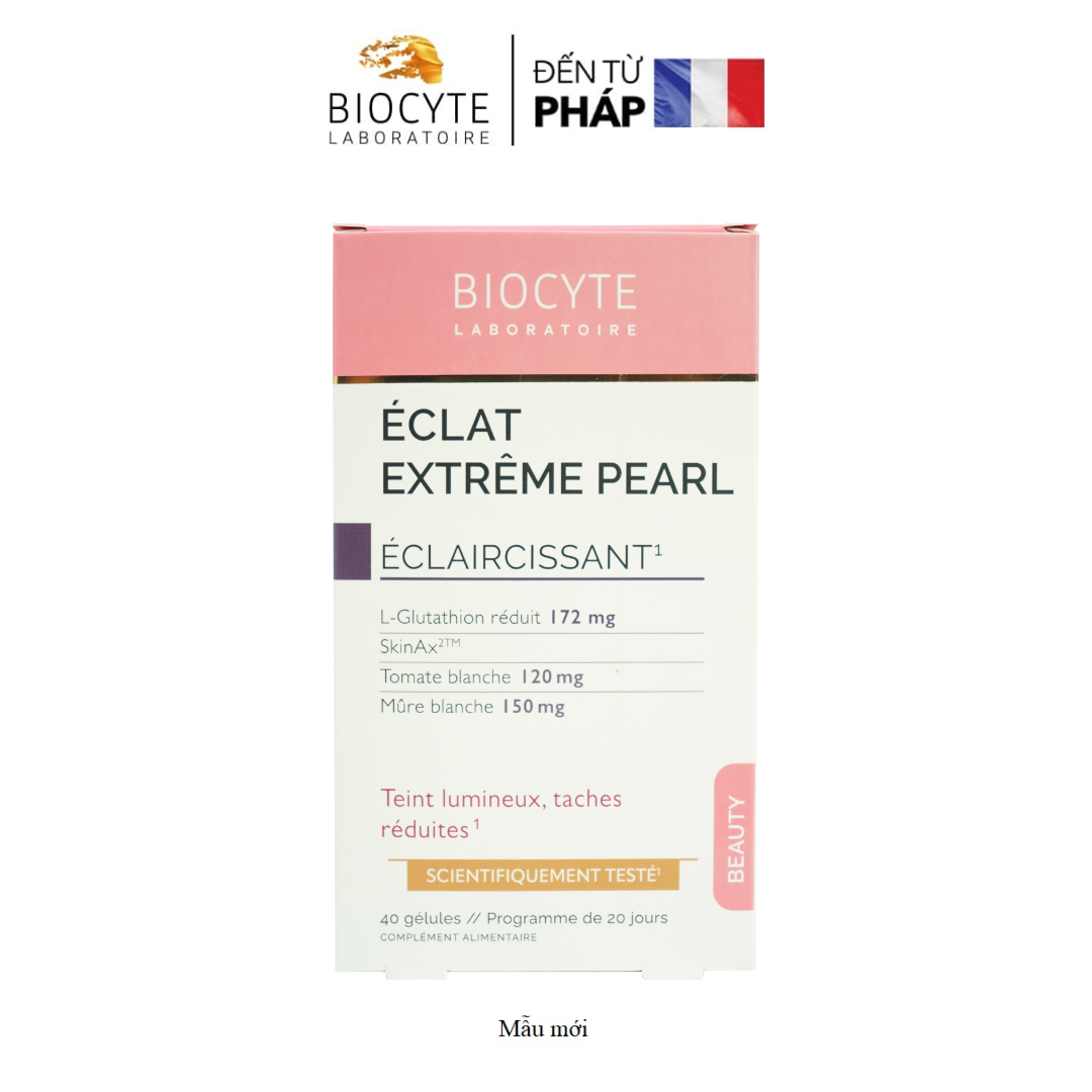 Thực phẩm bảo vệ sức khỏe Éclat Extrême Pearl (Hộp 40 viên)