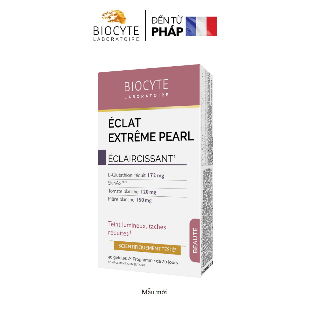 Thực phẩm bảo vệ sức khỏe Éclat Extrême Pearl (Hộp 40 viên)