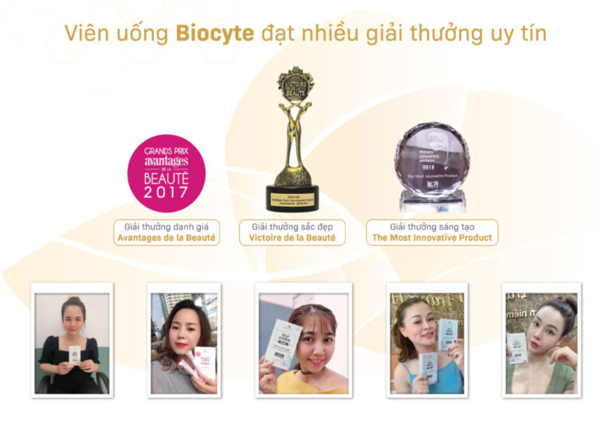Biocyte Award Victoire de la Beauté
